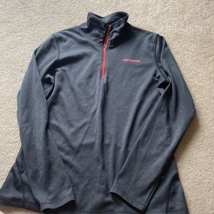 Grey new balance pull over